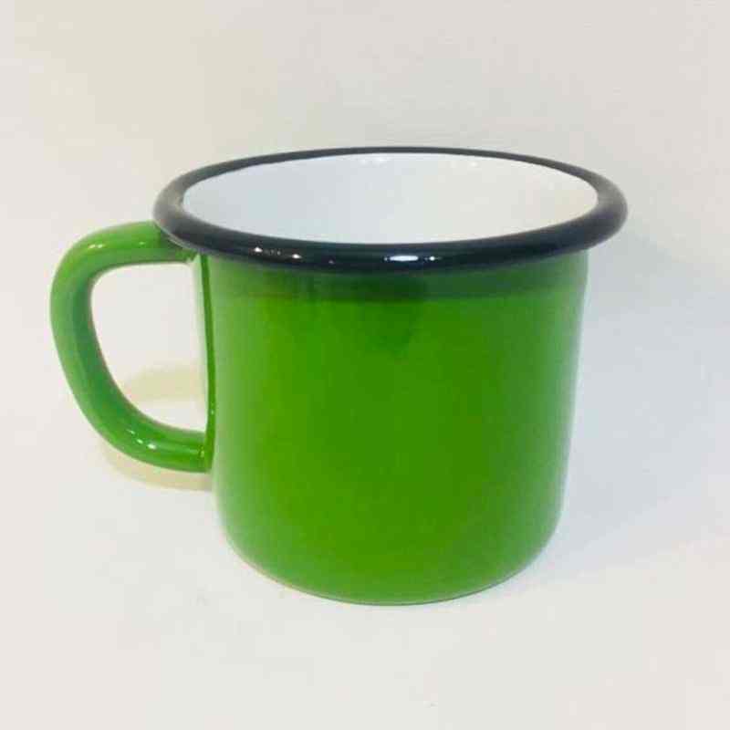 Emaye Kupa Çimen Yeşili