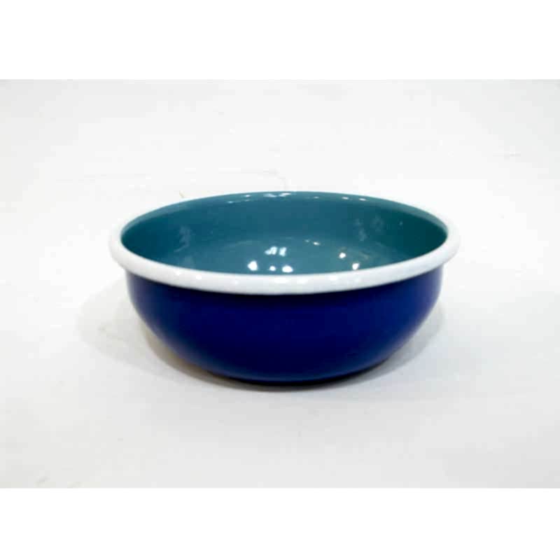 Emaye Kase 14 cm Lacivert