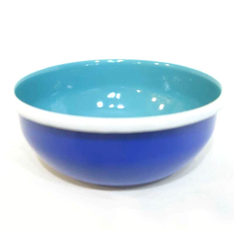 Emaye Kase 16 cm Lacivert