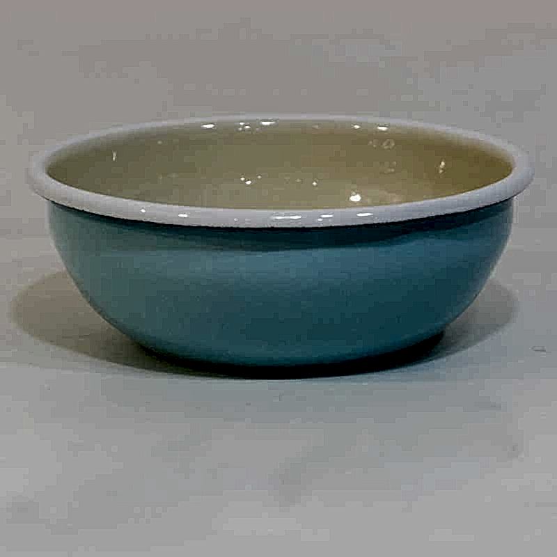 Emaye Kase 16 cm Nil Mavisi