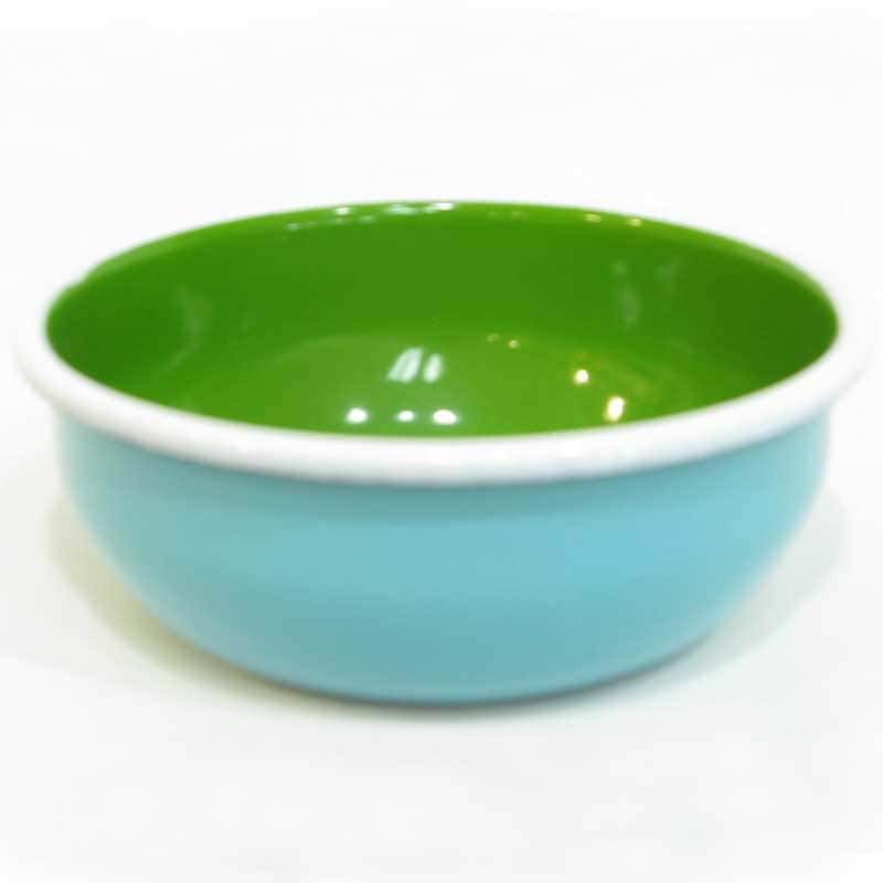 Emaye Kase 16 cm Turkuaz
