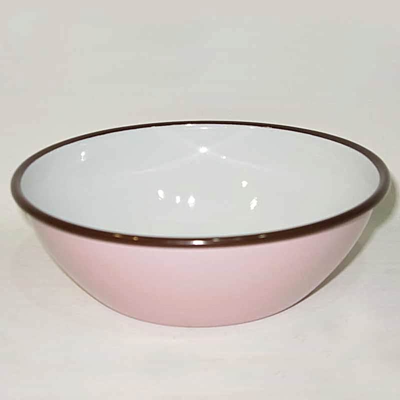 Emaye Salata Kasesi Pembe