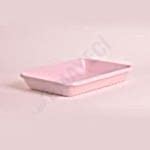 Emaye Meze Tabağı 26 x 18 cm Pembe2