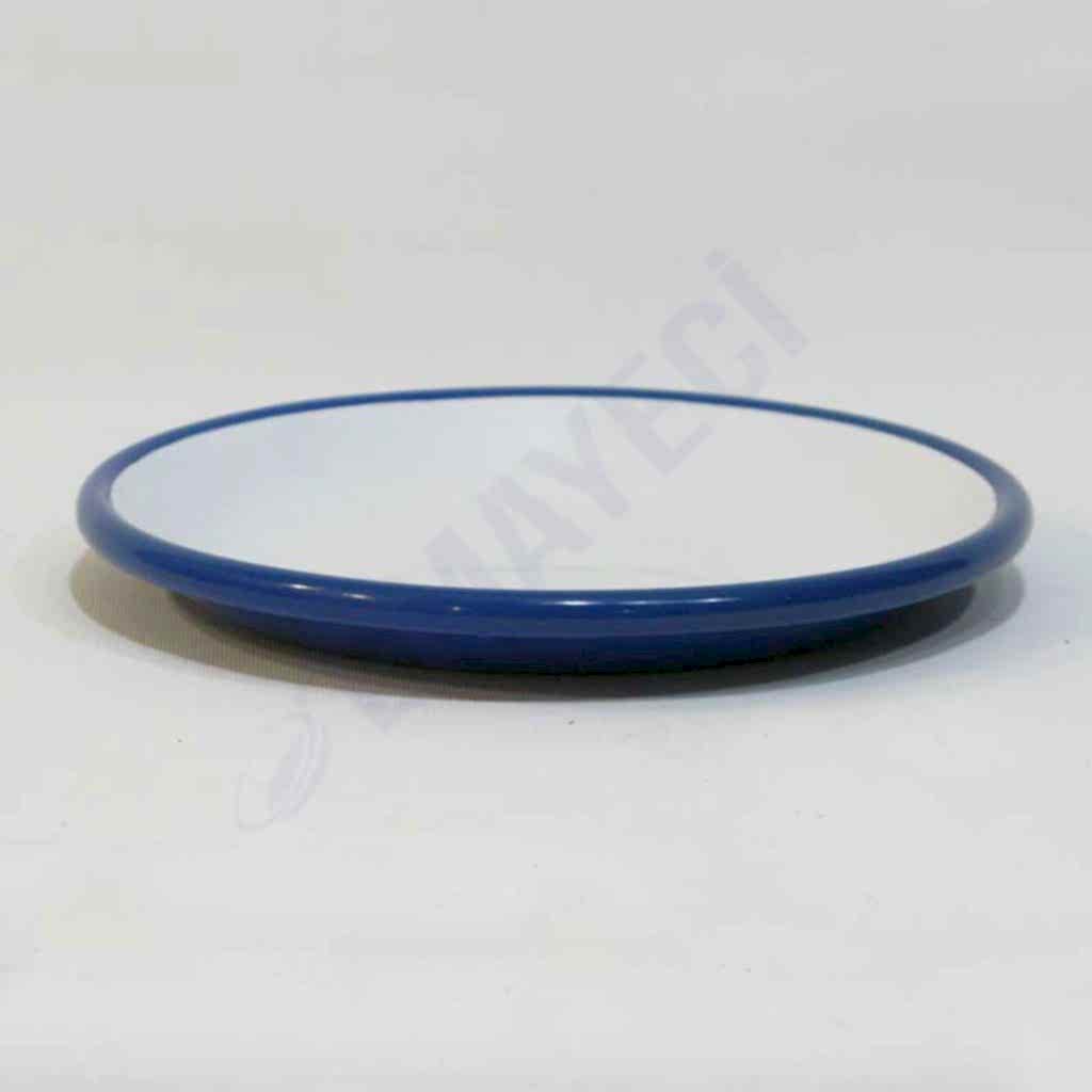 Emaye Servis Tabağı 20 cm Lacivert