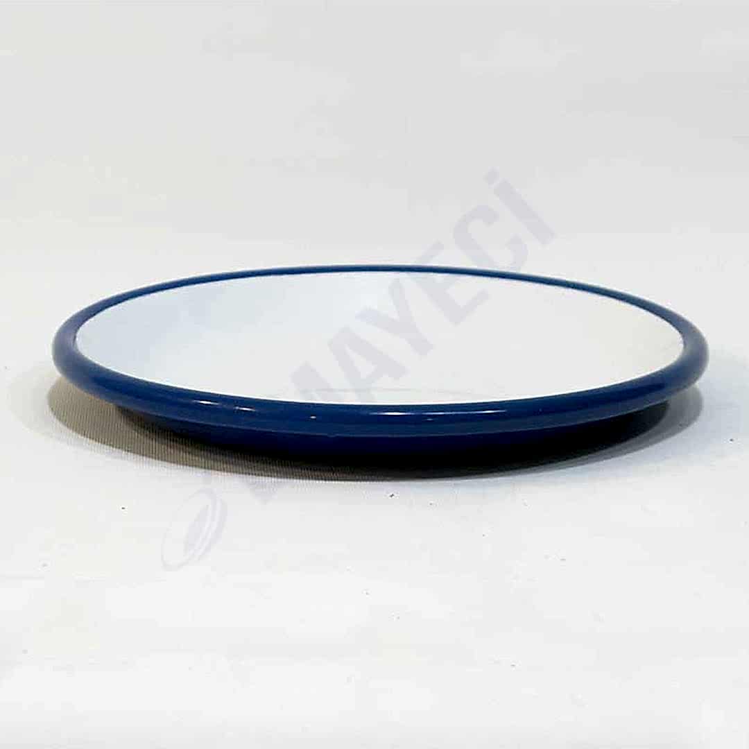 Emaye Servis Tabağı 20 cm Lacivert