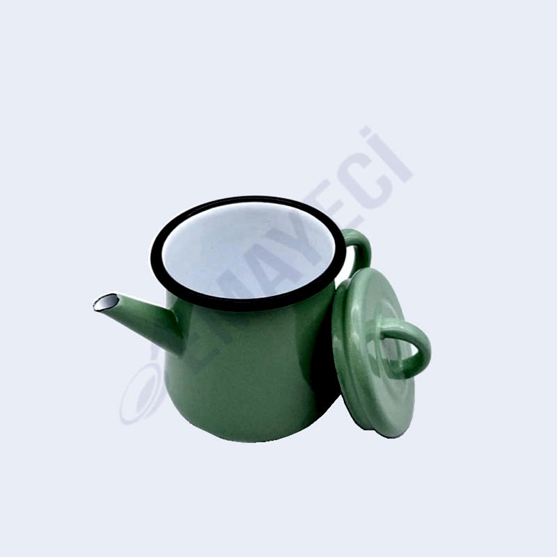 Emaye Demlik 500 ml Mint Yeşil