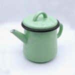 Emaye Demlik 850 ml Mint Yeşil
