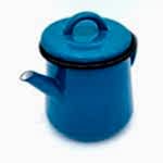 Emaye Demlik 850 ml Turkuaz